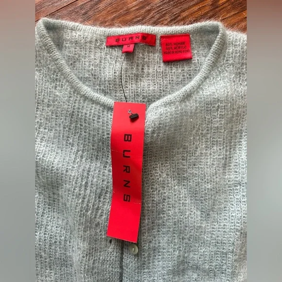 Vintage Burns Mohair Cardigan - Picture 3 of 7